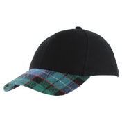 Cap, Hat, Baseball, TARTAN PEAK, PLAIN, Galbraith Tartan